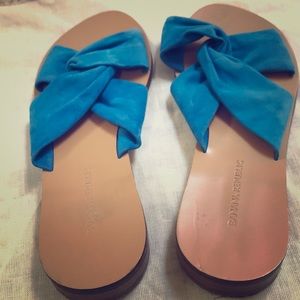Banana republic sandals blue